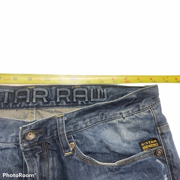 G star Raw 36x34 coder straight jeans distress - Picture 2 of 11